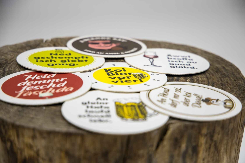 angekko – Bierdeckl – Das beste Mitbringsel für ein Fest!